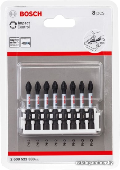 

Набор бит Bosch 2608522330 (8 предметов)
