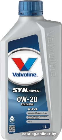 

Моторное масло Valvoline SynPower XL-IV C5 0W-20 1л