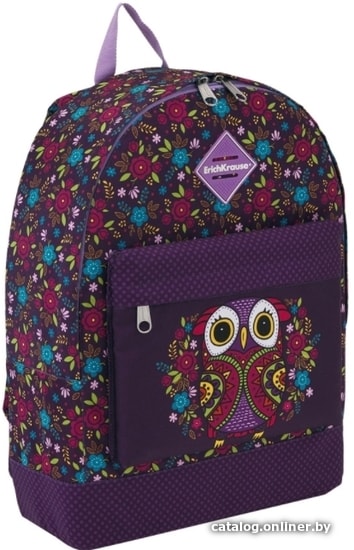 

Городской рюкзак Erich Krause EasyLine 17L Flower Owl 46253