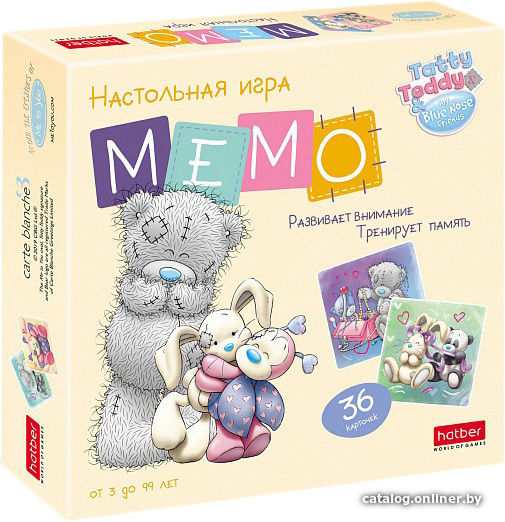 

Детская настольная игра Hatber Мемо. MeToYou 36ИнМ_22889