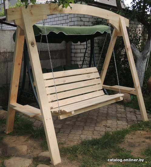 

Садовые качели Wooden Story Мюнхен-2 (без покраски)