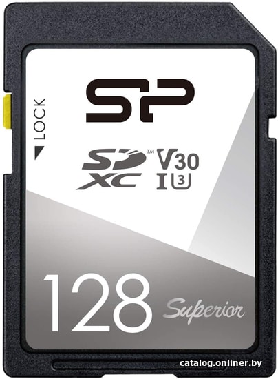 

Карта памяти Silicon-Power Superior SDXC SP128GBSDXCV3V10 64GB