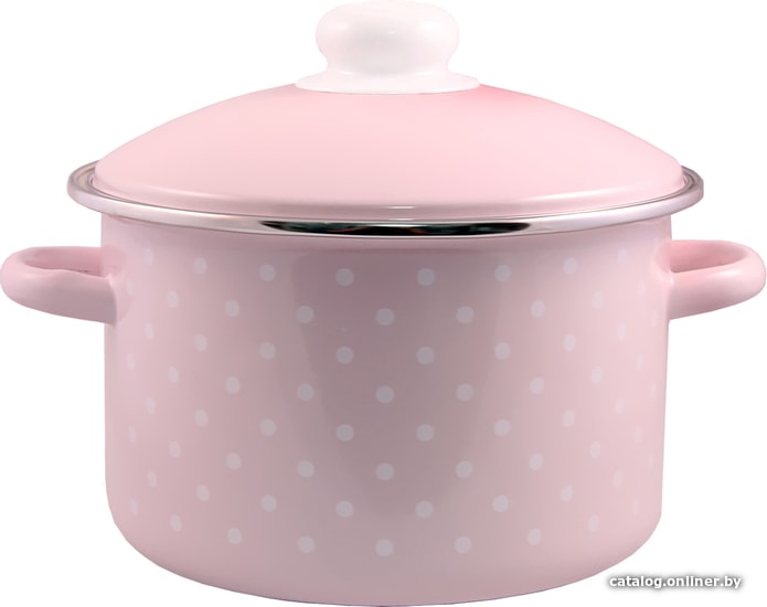

Кастрюля Appetite Горох мелкий-К 17-1610/6М (розовый)