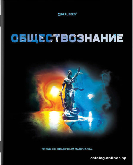 

Тетрадь предметная BRAUBERG Shade. Обществознание 404262 (48 л, клетка)
