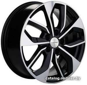 

Литые диски Khomen KHW1703 17x7" 5x114.3мм DIA 60.1мм ET 45мм Black-FP