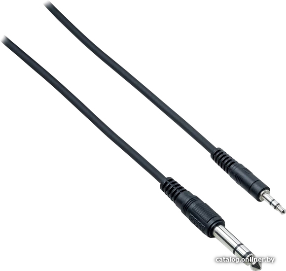 

Кабель Bespeco ULE300 3.5 Jack - 6.3 Jack (3 м, черный)