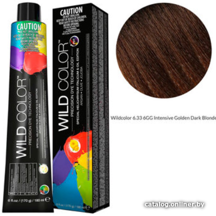 

Крем-краска для волос Wild Color Permanent Hair 6.33 6GG 180 мл