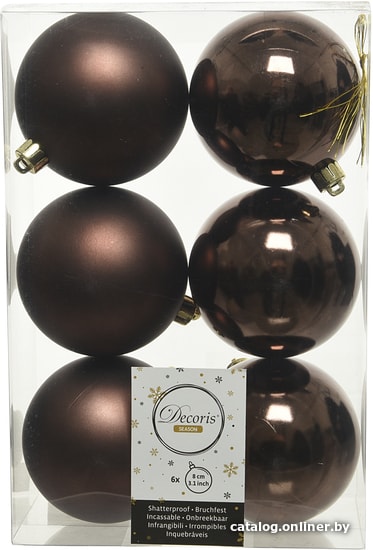 

Елочная игрушка Albero Di Natale 8 см 022055 (шоколадный)