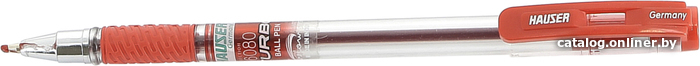 

Ручка шариковая HAUSER Turbo H6080-red (красный)