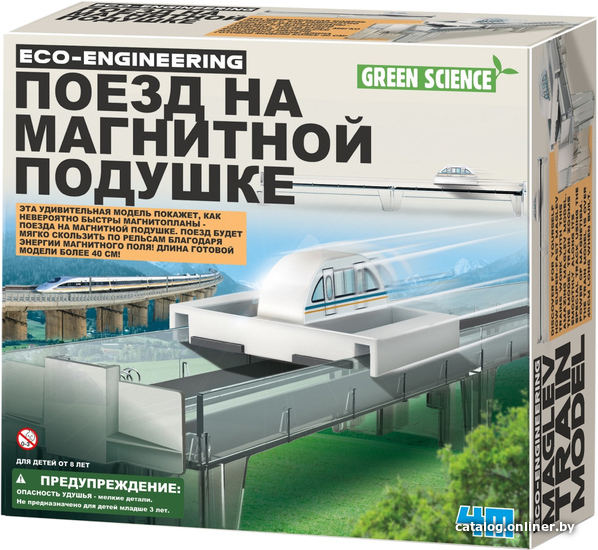

Набор для опытов 4M Green Science Поезд на магнитной подушке 00-03379