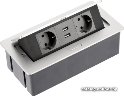 

Удлинитель ErgoSmart Soft с USB (алюминий)