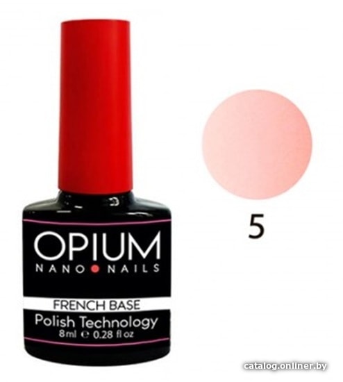 

Основа Opium French nano nails base color 5 8 мл