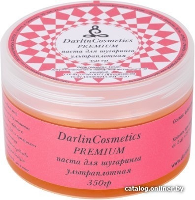 

Паста Darlin Cosmetics Паста ультраплотная для шугаринга Premium 350 г