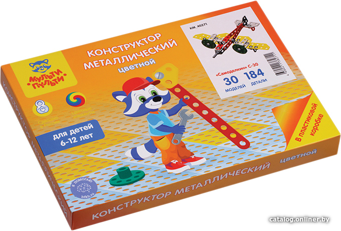 

Конструктор Мульти-пульти Самоделкин С-30 Самоделкин КМ_40271