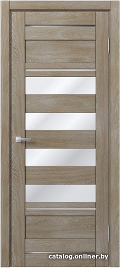 

Межкомнатная дверь MDF-Techno Dominika Shale 106 50x200 (дуб шале натуральный, лакобель белый)