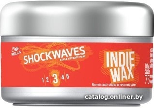 

Wella Professionals Воск для укладки волос Shockwaves 75 мл