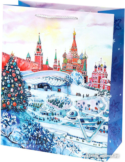 

Пакет подарочный Феникс-Презент 82403/1 26x12.7x32.4 см
