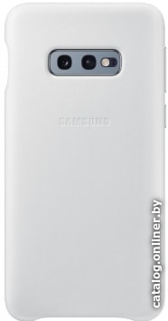 

Чехол для телефона Samsung Leather Cover для Samsung Galaxy S10e (белый)