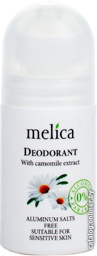 

Дезодорант шариковый Melica Organic Дезодорант шариковый с экстрактом ромашки 50 мл
