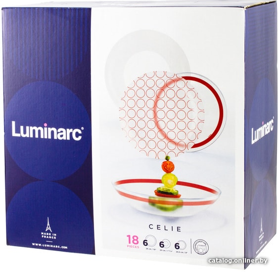 

Набор тарелок Luminarc Celie 10N2232