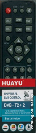 

Пульт ДУ Huayu H0035594 для DVB-T2+TV