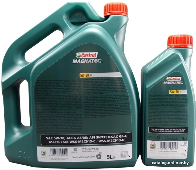 Castrol Magnatec A5 5W-30 5л моторное масло купить в Бресте