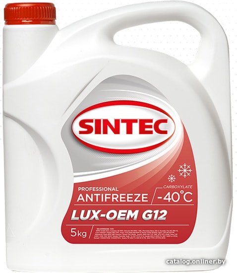 

Антифриз Sintec LUX G12 5кг
