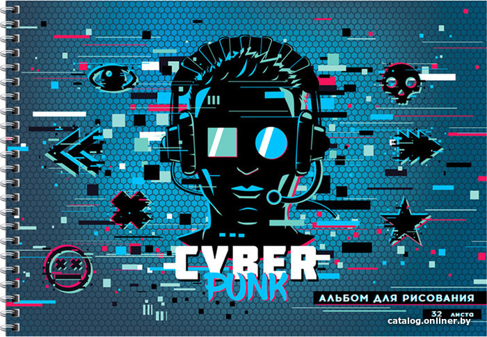 

Альбом для рисования ArtSpace Стиль. Cyber Pank А32сп_36064 (32 л)