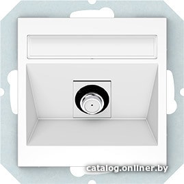 

Розетка телевизионная Vilma Quadrum QR 1000 SAT01-02 ww