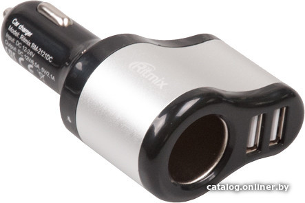 

Автомобильное зарядное Ritmix RM-2121DC