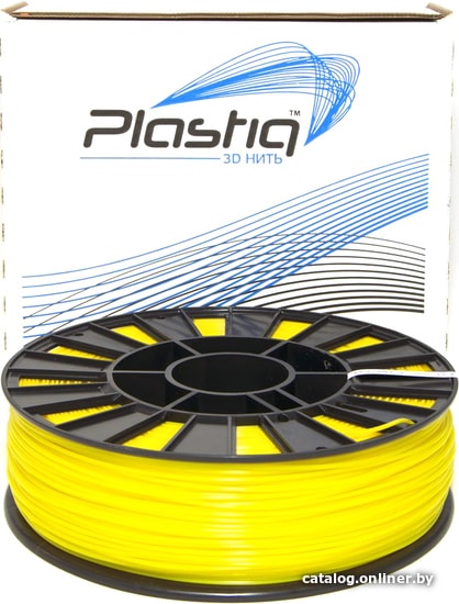 

Пластик PlastiQ PLA 1.75 мм 900 г (желтый)