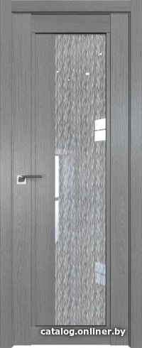 

Межкомнатная дверь ProfilDoors 2.72XN 60x200 (грувд серый/стекло дождь белый)