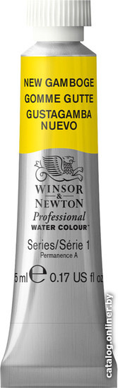 

Акварельные краски Winsor & Newton Professional 102267 (5 мл, гуммигут новый)