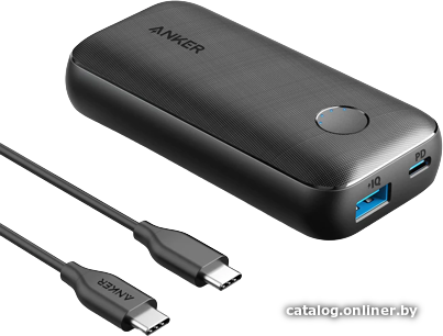 

Внешний аккумулятор Anker PowerCore 10000 PD Redux (черный)