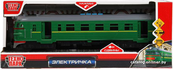 

Поезд Технопарк Электричка COMTRAIN-30PL-GNGY