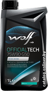 

Трансмиссионное масло Wolf OfficialTech 75W-90 G50 1л
