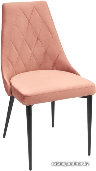 

Стул TetChair Lavanda mod.712 (коралловый barkhat 15/черный)