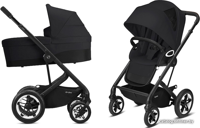 

Универсальная коляска Cybex Talos S Lux (2 в 1, BLK deep black)