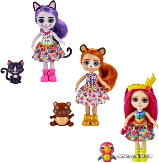 

Кукла Enchantimals Сестричка с питомцем HCF97 (в ассортименте)
