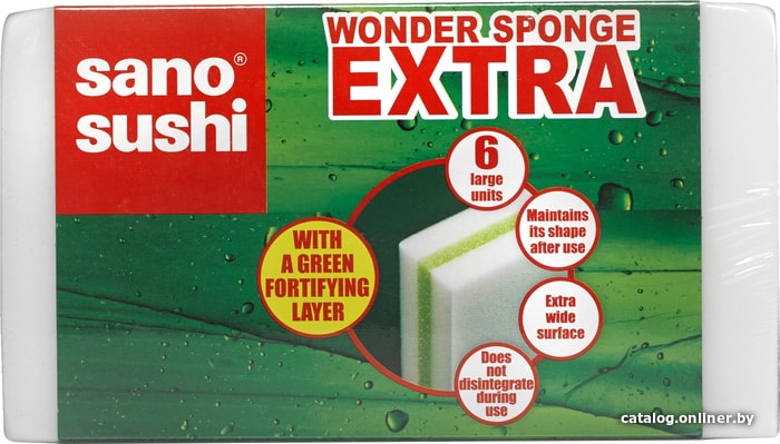 

Губка Sano Wonder Sponge Extra (6 шт)