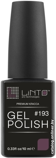 

Гель-лак Linto Gel Polish (тон 193) 10 мл