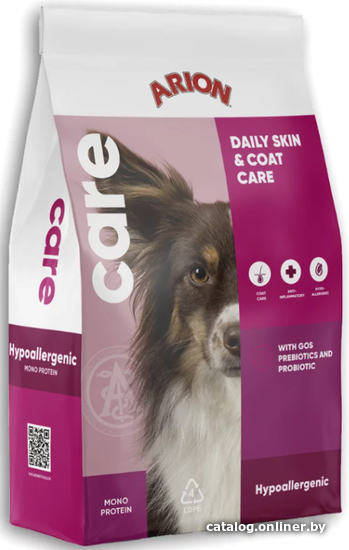 

Сухой корм для собак Arion Care Hyppoallergenic (12 кг)