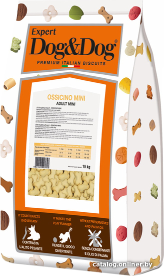 

Лакомство для собак Dog&Dog Expert Ossicino Mini 15 кг