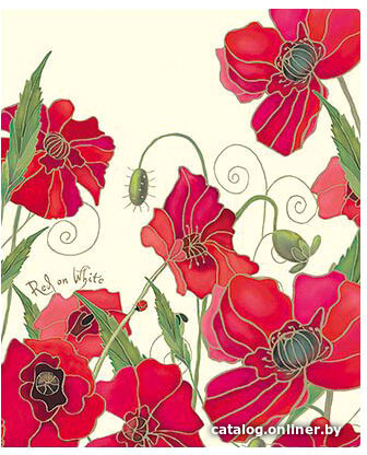 

Папка для бумаг Hatber HD Red On White 4AB4 10642
