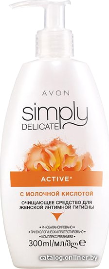 

Avon Очищающее средство для интимной гигиены Active 300 мл