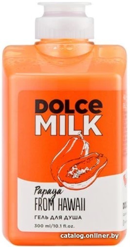 

Dolce Milk Гель для душа Papaya From Hawaii 300 мл
