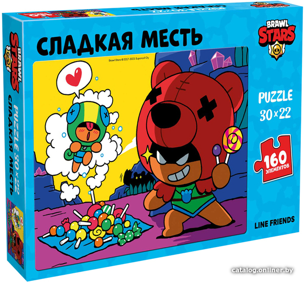 

Пазл Brawl Stars Сладкая месть PZ0015 (160 эл)