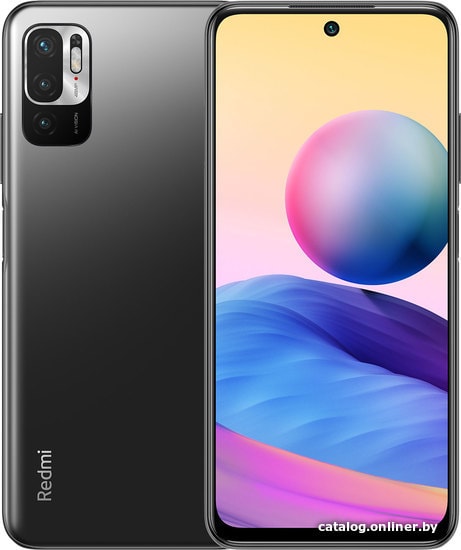

Смартфон Xiaomi Redmi Note 10T 4GB/128GB с NFC (серый графит)