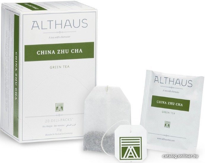 

Зеленый чай Althaus China Zhu Cha 20 шт