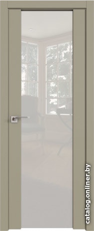 

Межкомнатная дверь ProfilDoors 8U 90x200 (шеллгрей/триплекс белый)